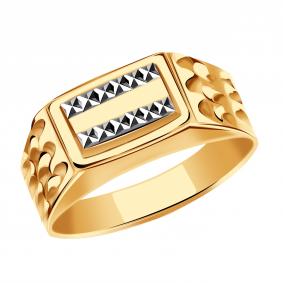 Золотое кольцо МАГНАТ МА 026026 МА 026026 фото